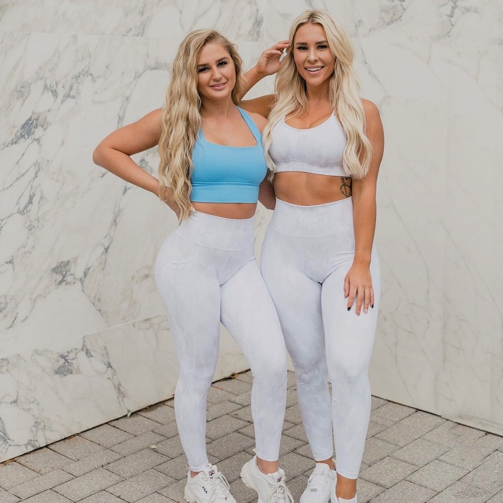 Buffbunny White Camp Leggings ( Medium )
